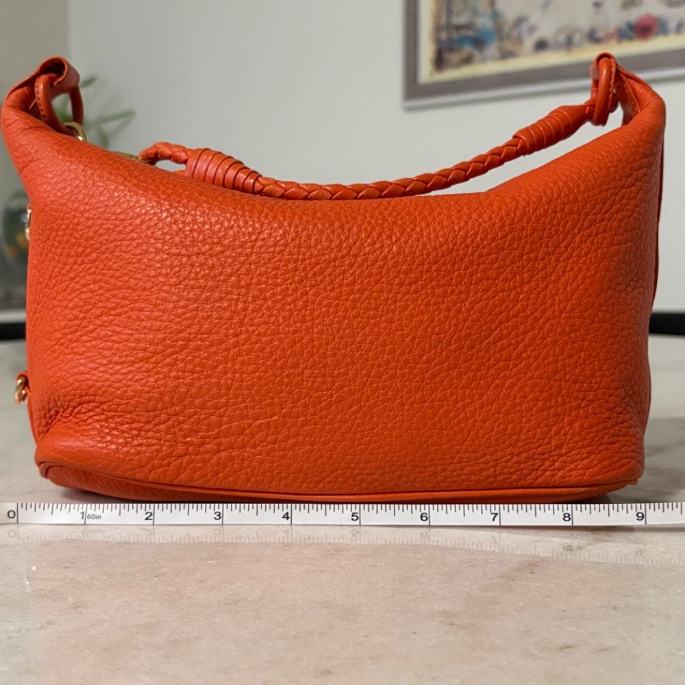 Bottega Veneta orange Cervo shoulder bag excellent - Picture 2 of 7